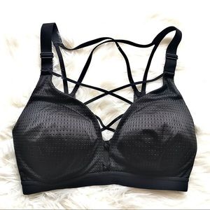 VS Black Strappy Sport Bra